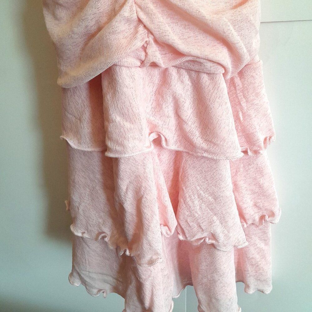 Wild Fable Juniors Zig Zag Dress Blush Pink Size Large - Picture 3 of 5